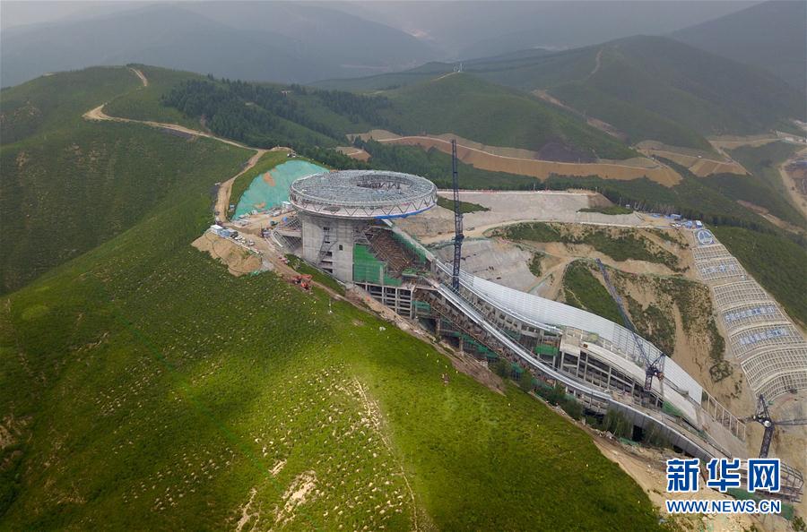 (体育)(14)探访2022北京冬奥会场馆建设现场
